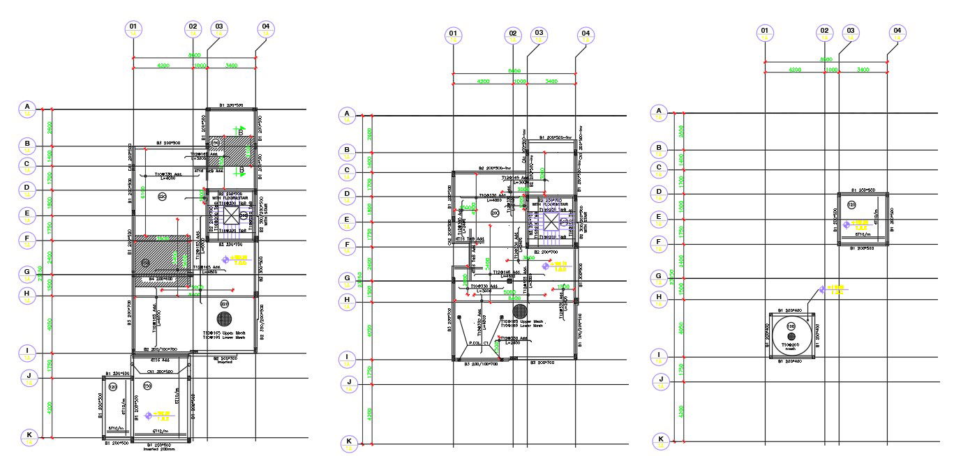 Villa layout plan design