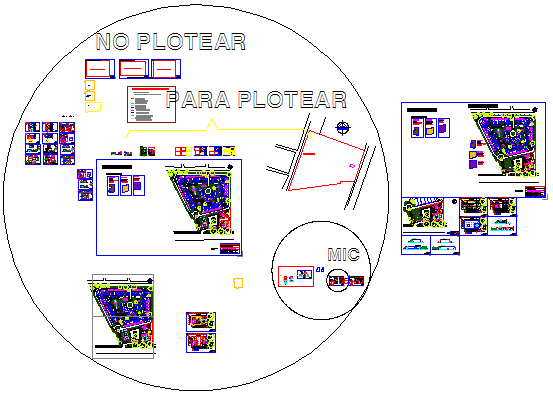 Villa paradise design drawing