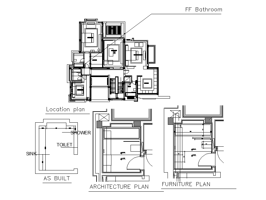 Villa House Architecture layout Plan AutoCAD Drawing DWG File