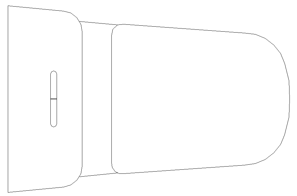 WC Close Top View Design Block