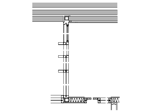 Wall Construction Plan Detail dwg file
