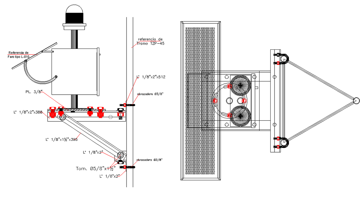 Wall joint machine detail autocad file