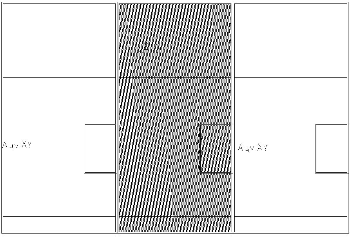 Wall section detail in AutoCAD 2D, dwg file, CAD file