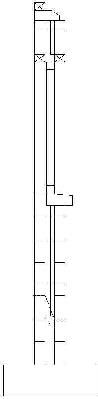 Wall section of house with detail AutoCAD drawing