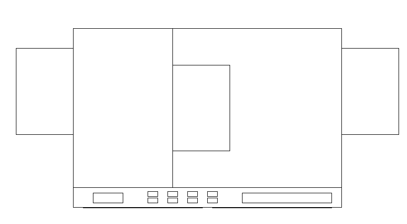 Washing machine top view design block dwg file