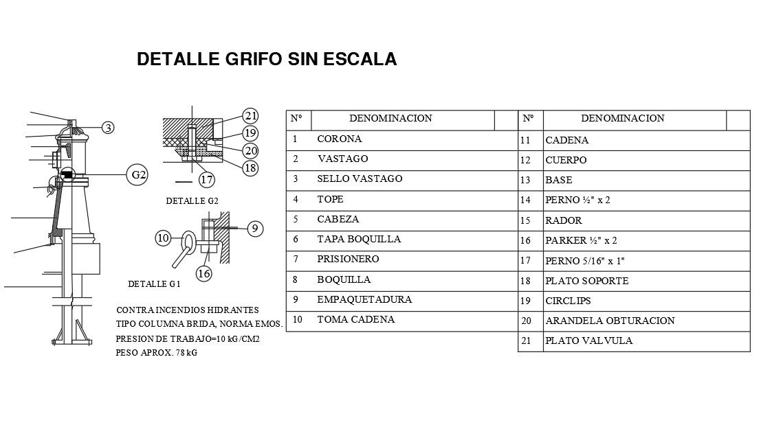 Water Plumbing Detail