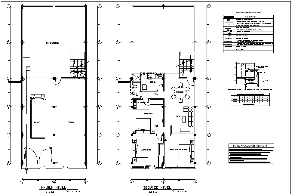 Water line with sanitary view for house floor plan with sanitary view dwg file