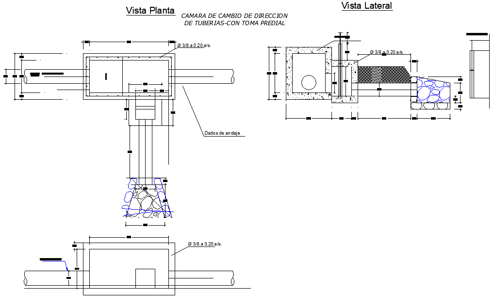 Water treatment plan and section layout file