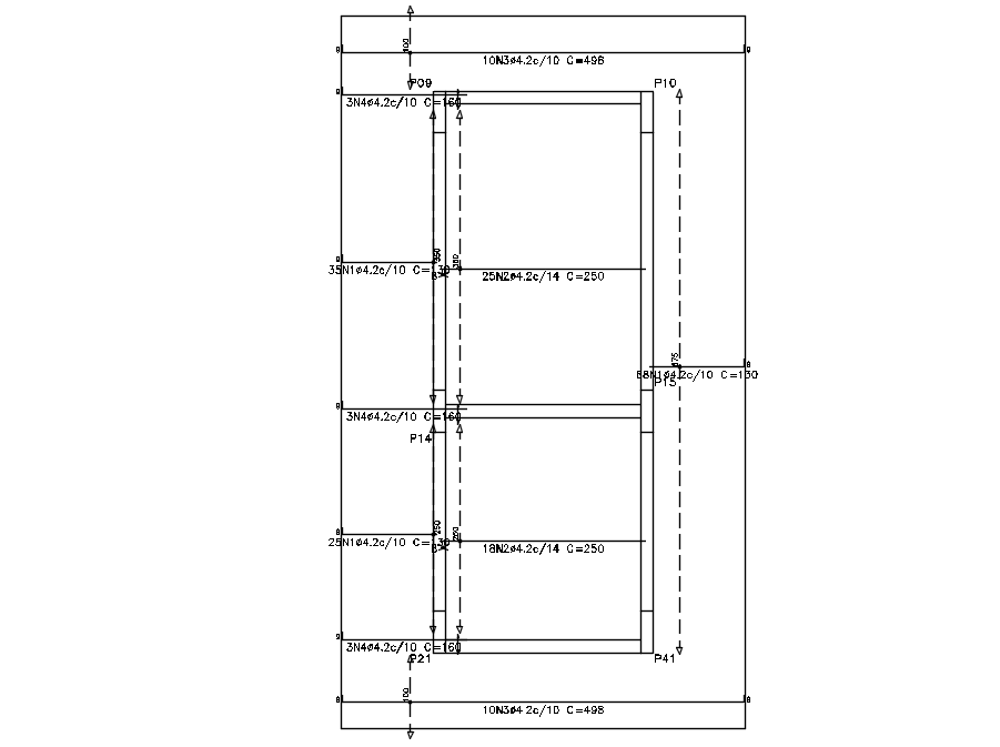 Water tank design of apartment in detail AutoCAD drawing, dwg file, CAD file