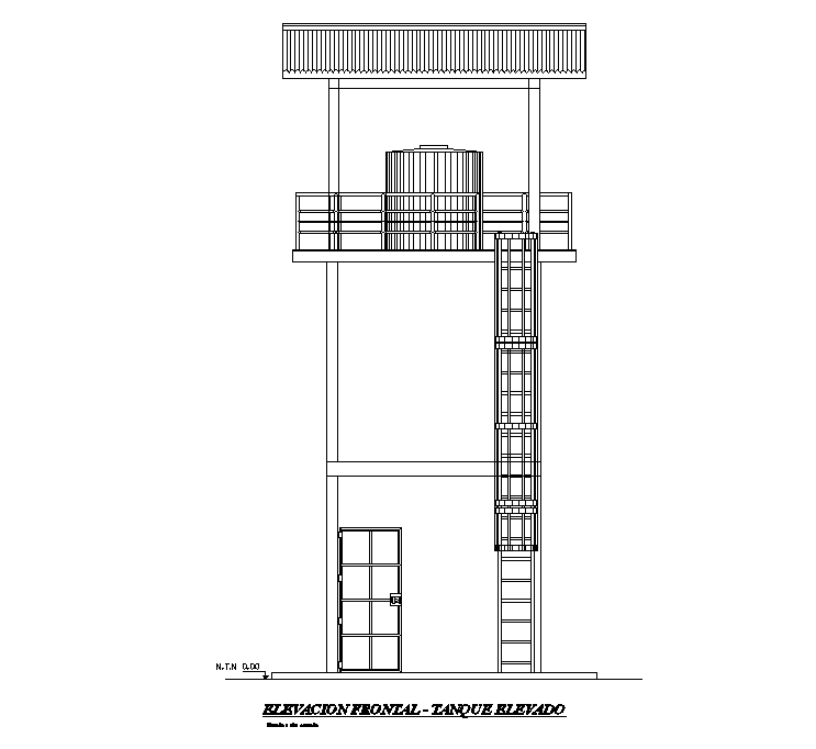 Water tank section detail drawing stated in this cad drawing file. Download this 2d AutoCAD drawing file.