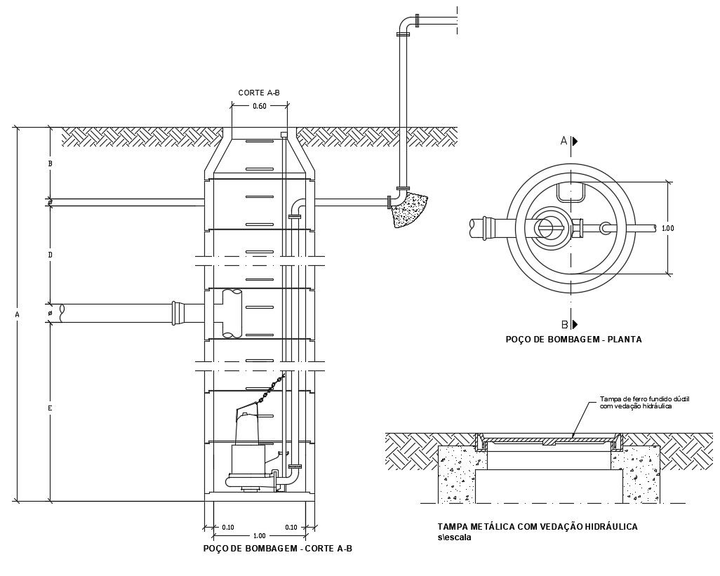 Well Water Pump Download CAD File