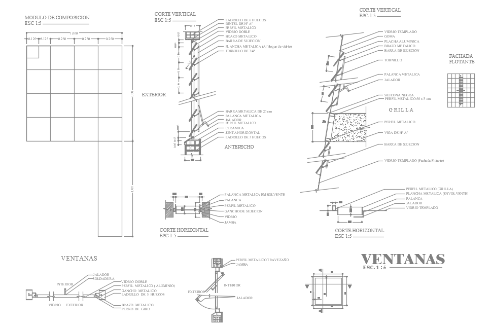 Window frame dwg file