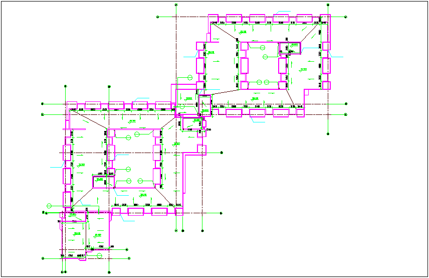 Window mounting view of roof plan dwg file