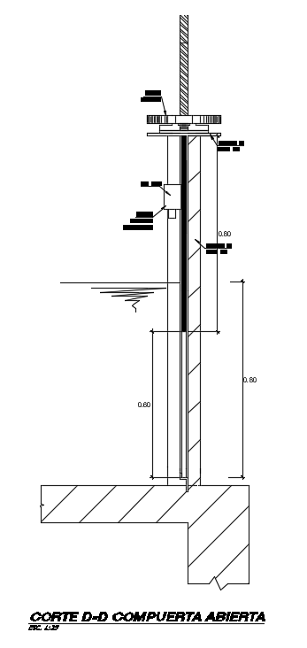 Window section detail derived in this file. Download the AutoCAD drawing file.
