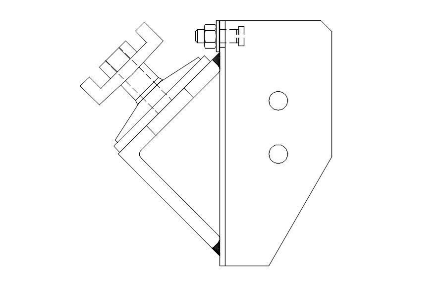 Wing shape fitting design in AutoCAD drawing, dwg file, CAD file