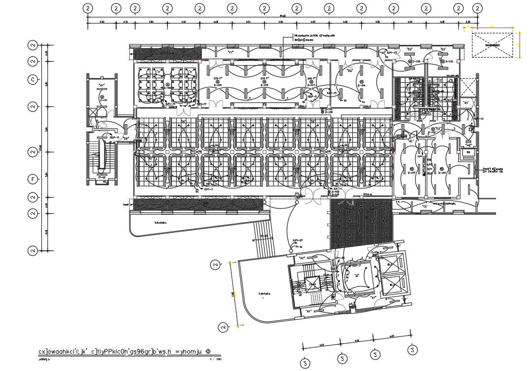 Wire diagram of nurse call system details are given in the autocad DWG Drawing file. Download the Autocad DWG drawing file.