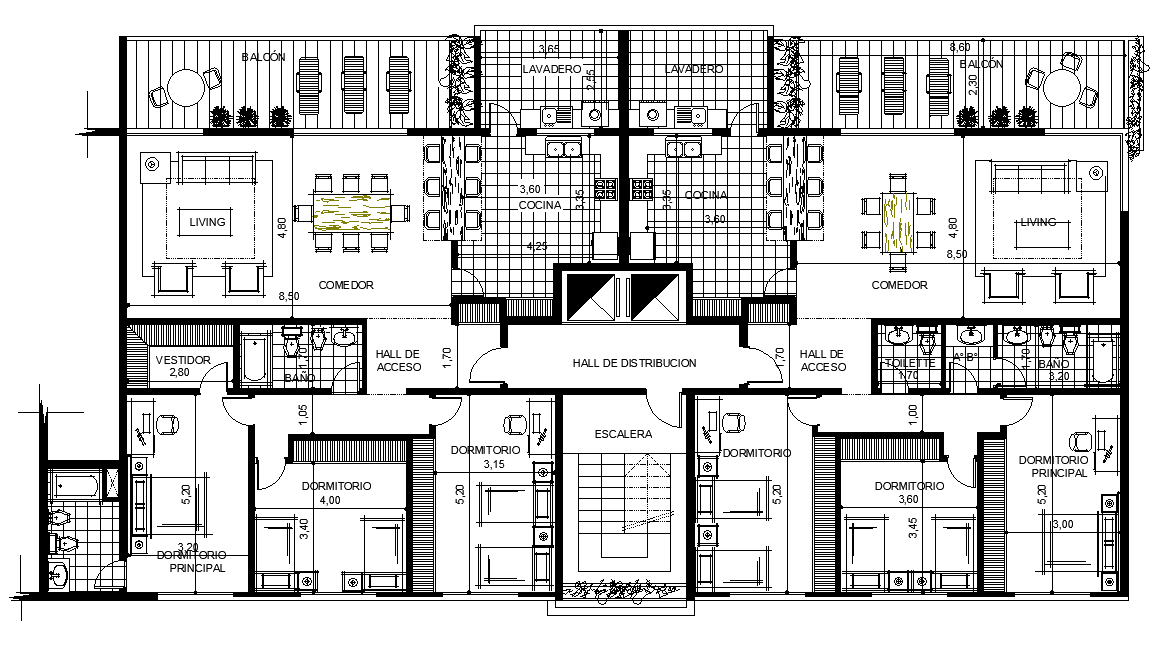 Wonderful house plan details are given in this 2D Autocad DWG drawing file. Download the 2D Autocad DWG drawing file.