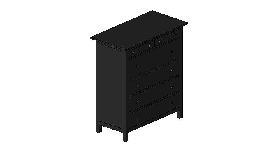 Wooden drawing room cabinet 3d drawing details dwg file