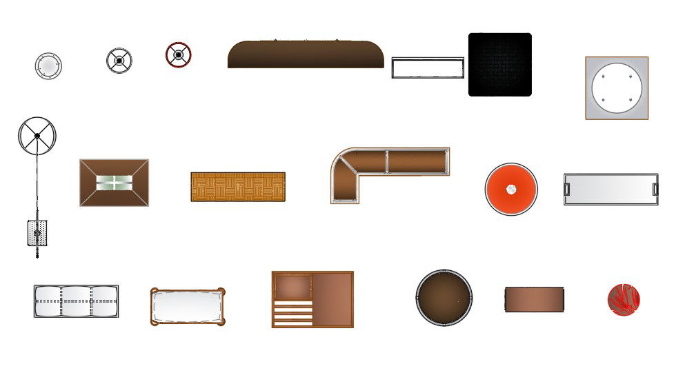 Wooden Furniture AutoCAD Blocks Free Drawing DWG File