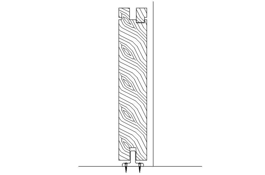Wooden ply cad block in AutoCAD, dwg file.