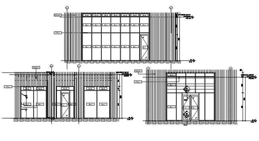Wood paneling design given in this AutoCAD Drawing file.Download the Autocad DWG 2D file.