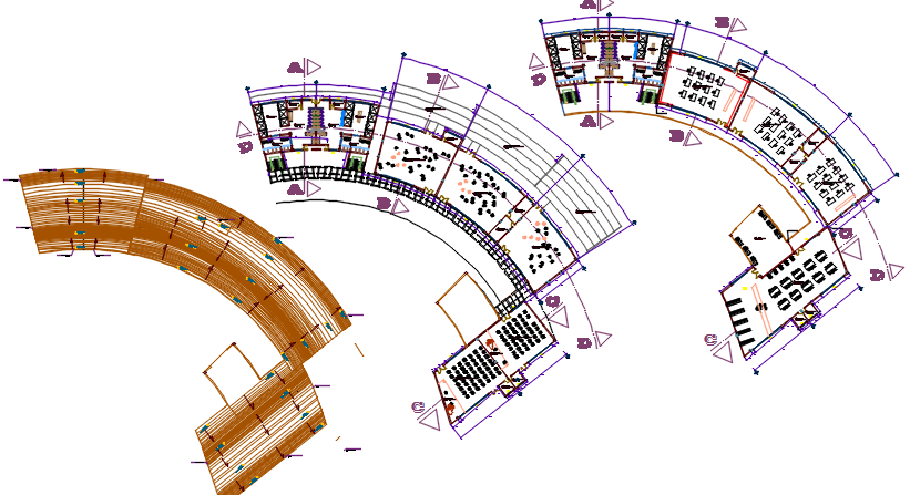Working Commercial plan detail dwg file