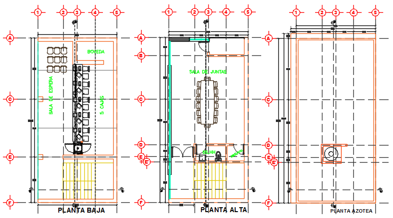 Working Commercial plan detail dwg file
