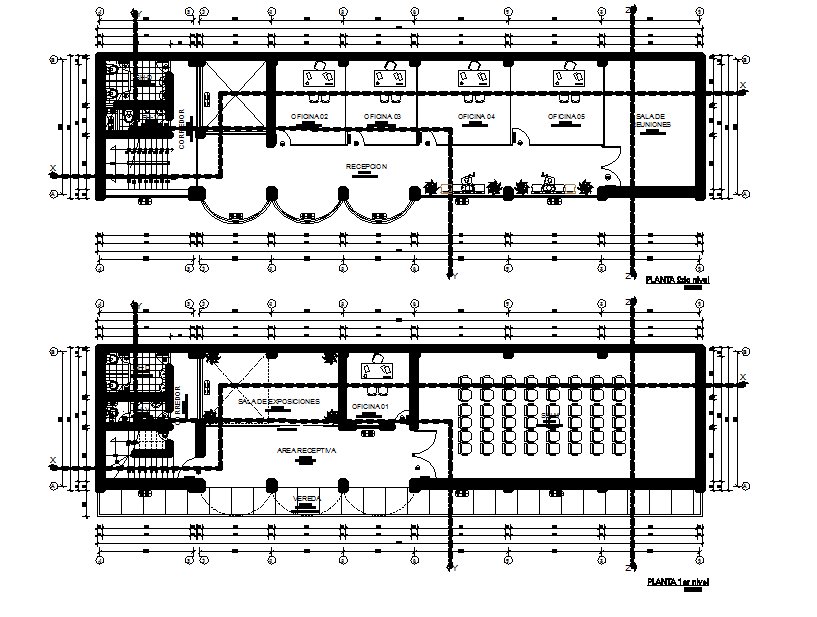 Working Commercial plan detail dwg file