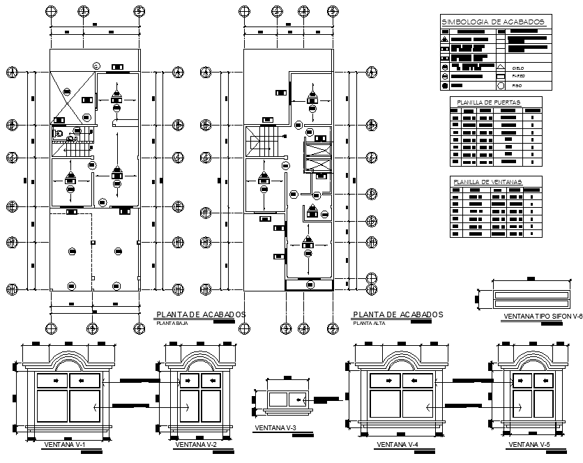 Working house plan detail autocad file
