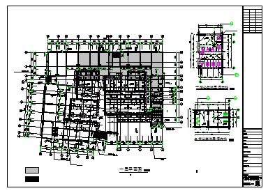 Working layout design drawing of flat design drawing