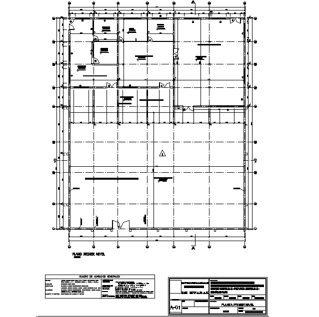 Working layout plan detail dwg file