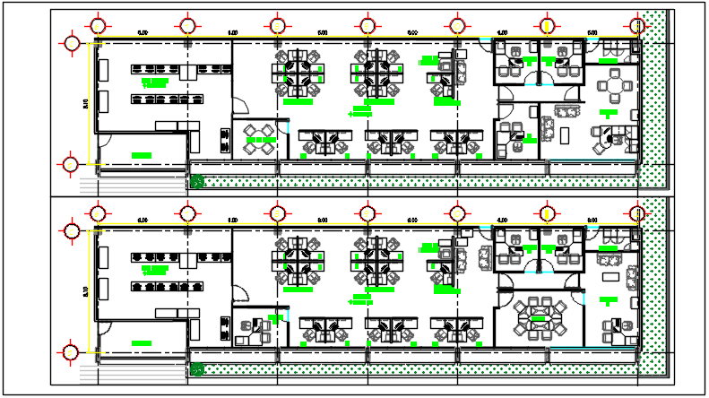 Working plan detail dwg file