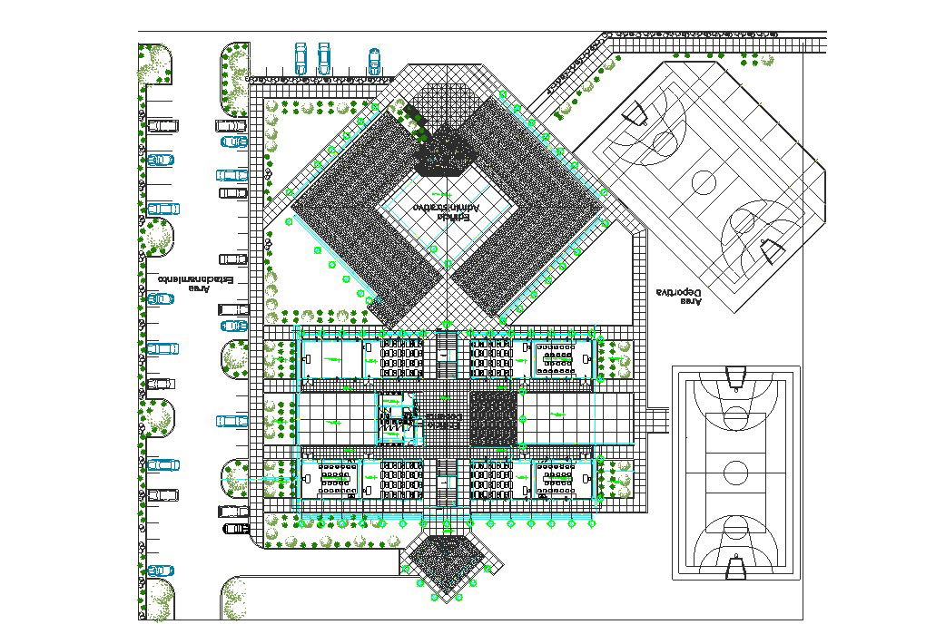 Working plan detail dwg file