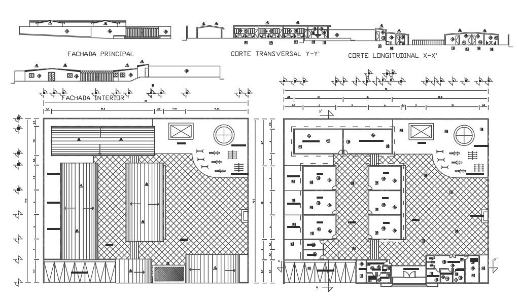 Working plan detail dwg file