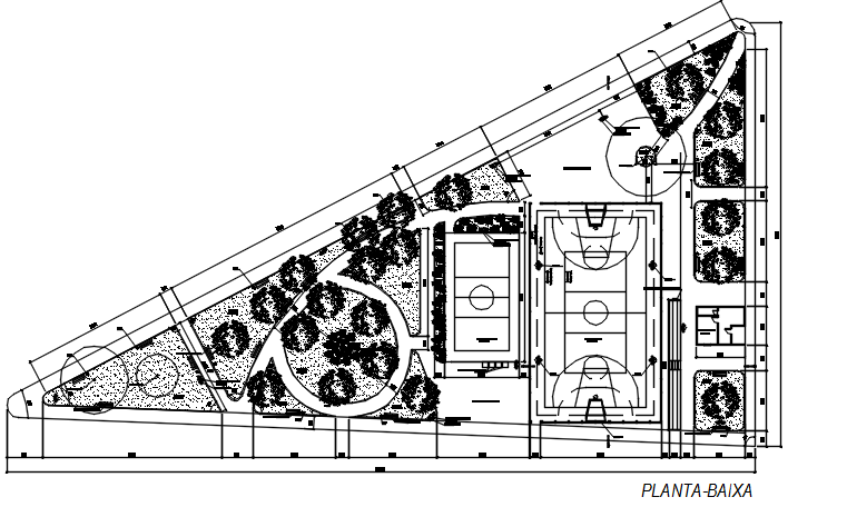 Working plan detail dwg file