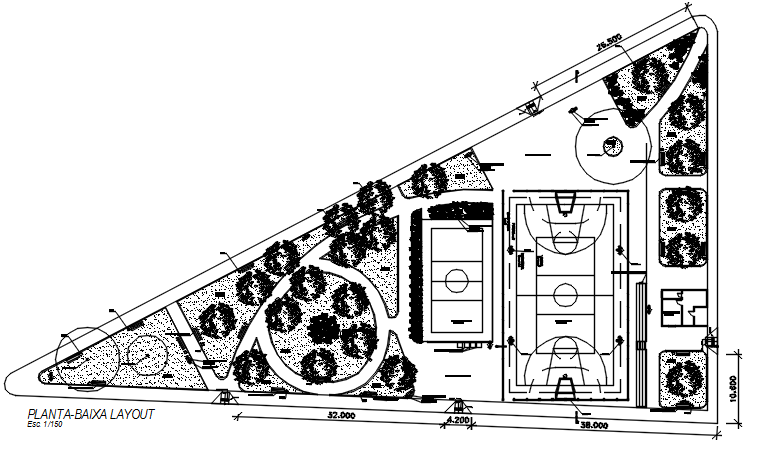 Working plan detail dwg file