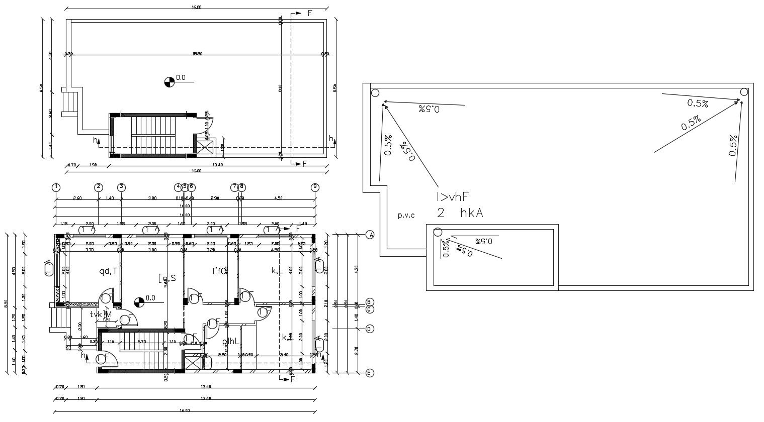 Working Drawing Floor Plan AutoCAD File
