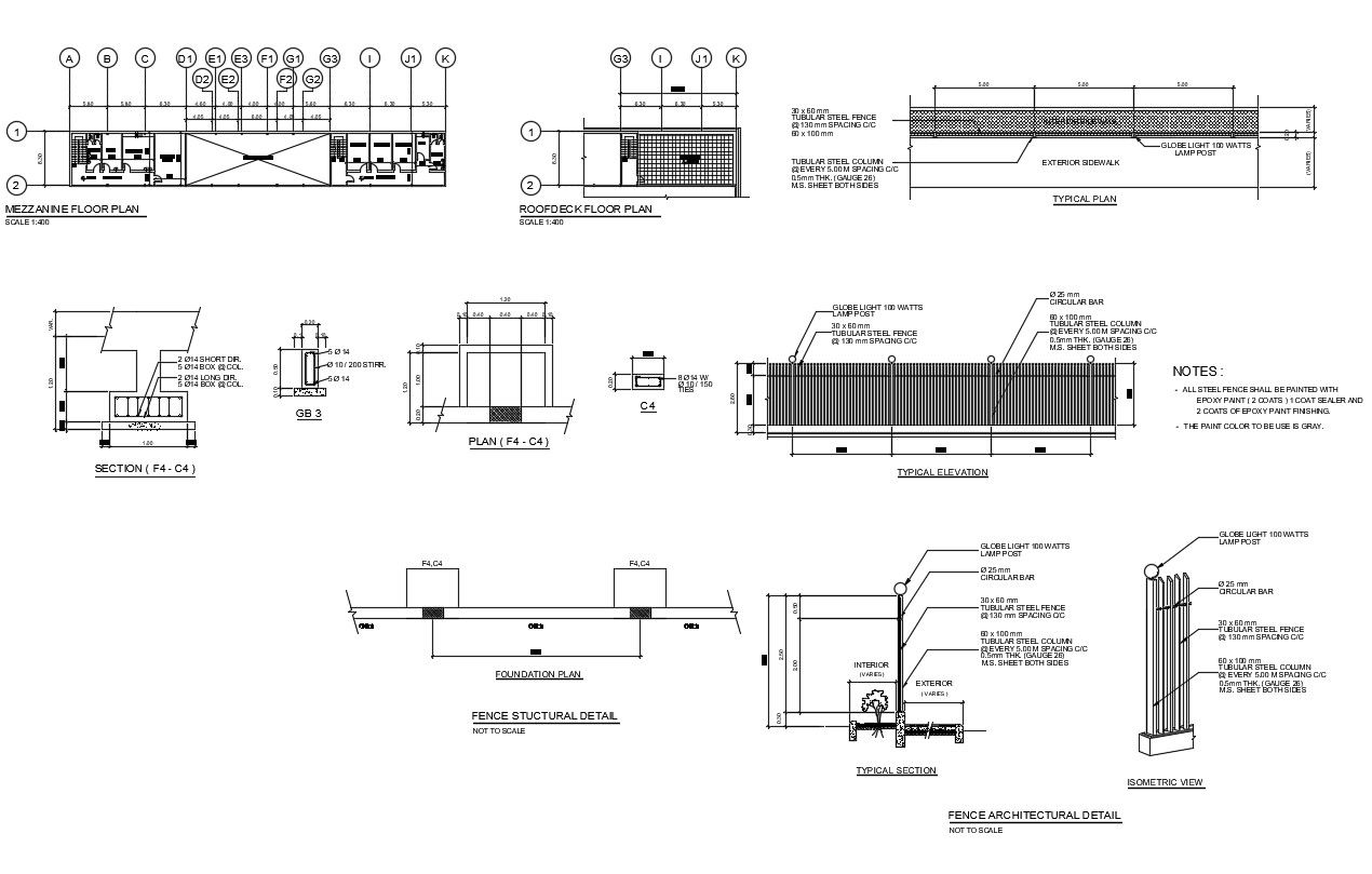 Working Plan With Factory Floors Plan DWG Drawing CAD File