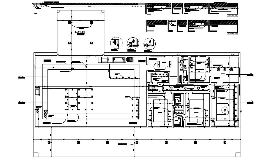 Working drawing detail of the site layout given in this AutoCAD DWG Drawing File. Download the Auto Cad 2D DWG file now.