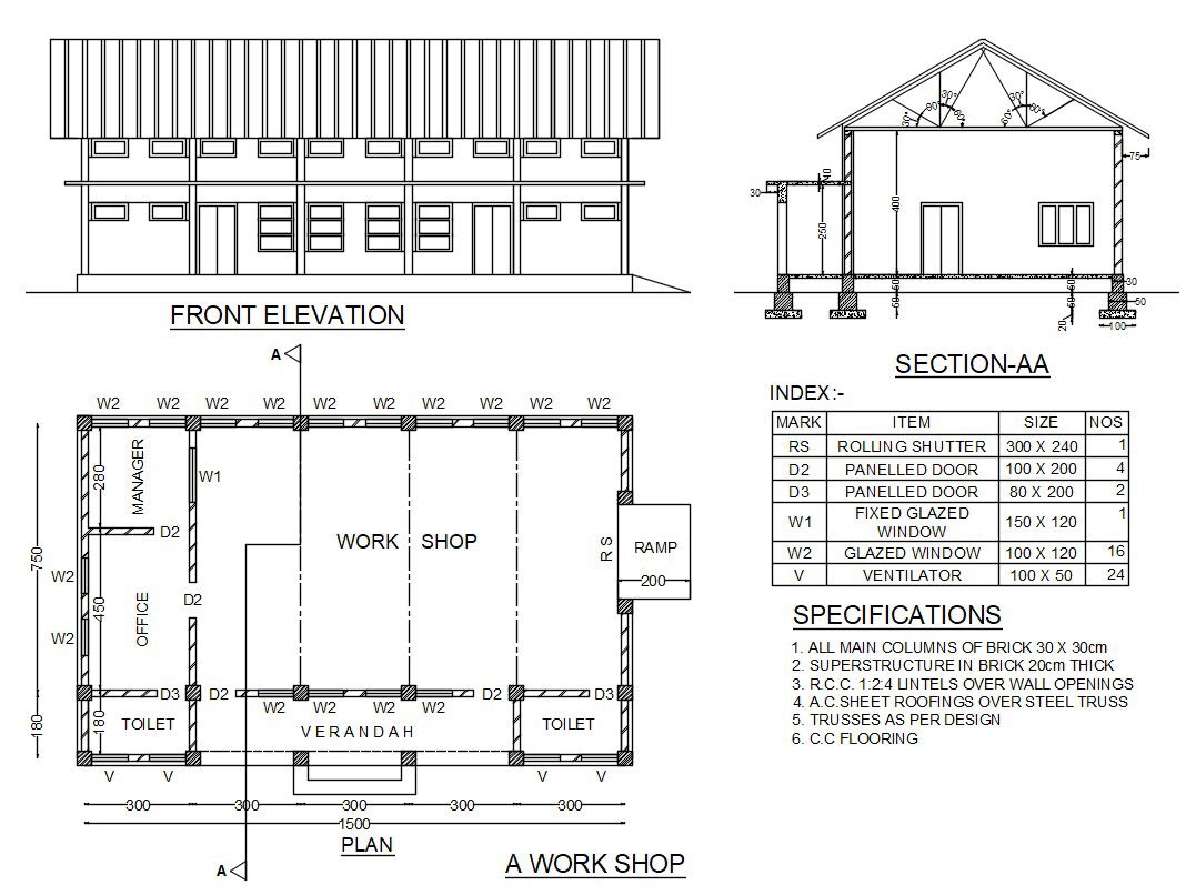 Workshop Project DWG File