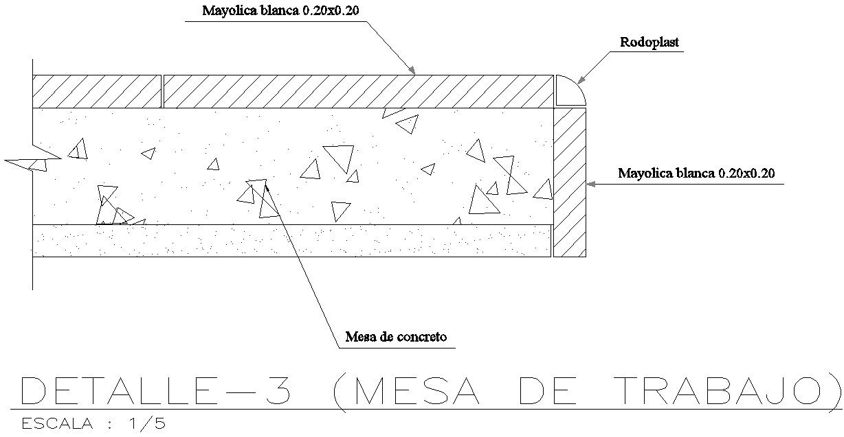 Work table design with detail AutoCAD drawing, dwg file, CAD file