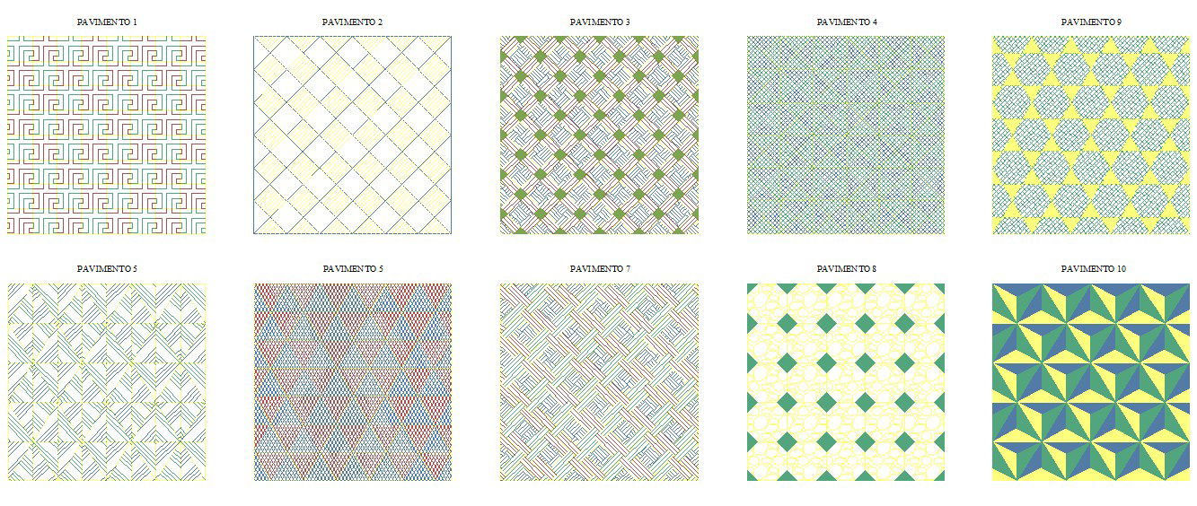 Hatch Block Pattern Design