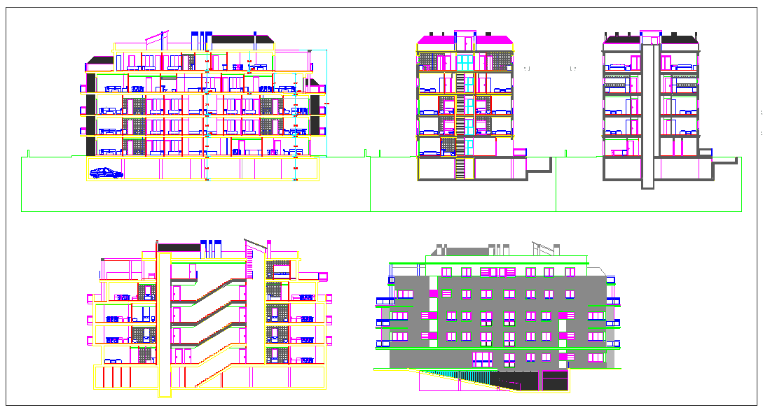 Apartment Elevation Design