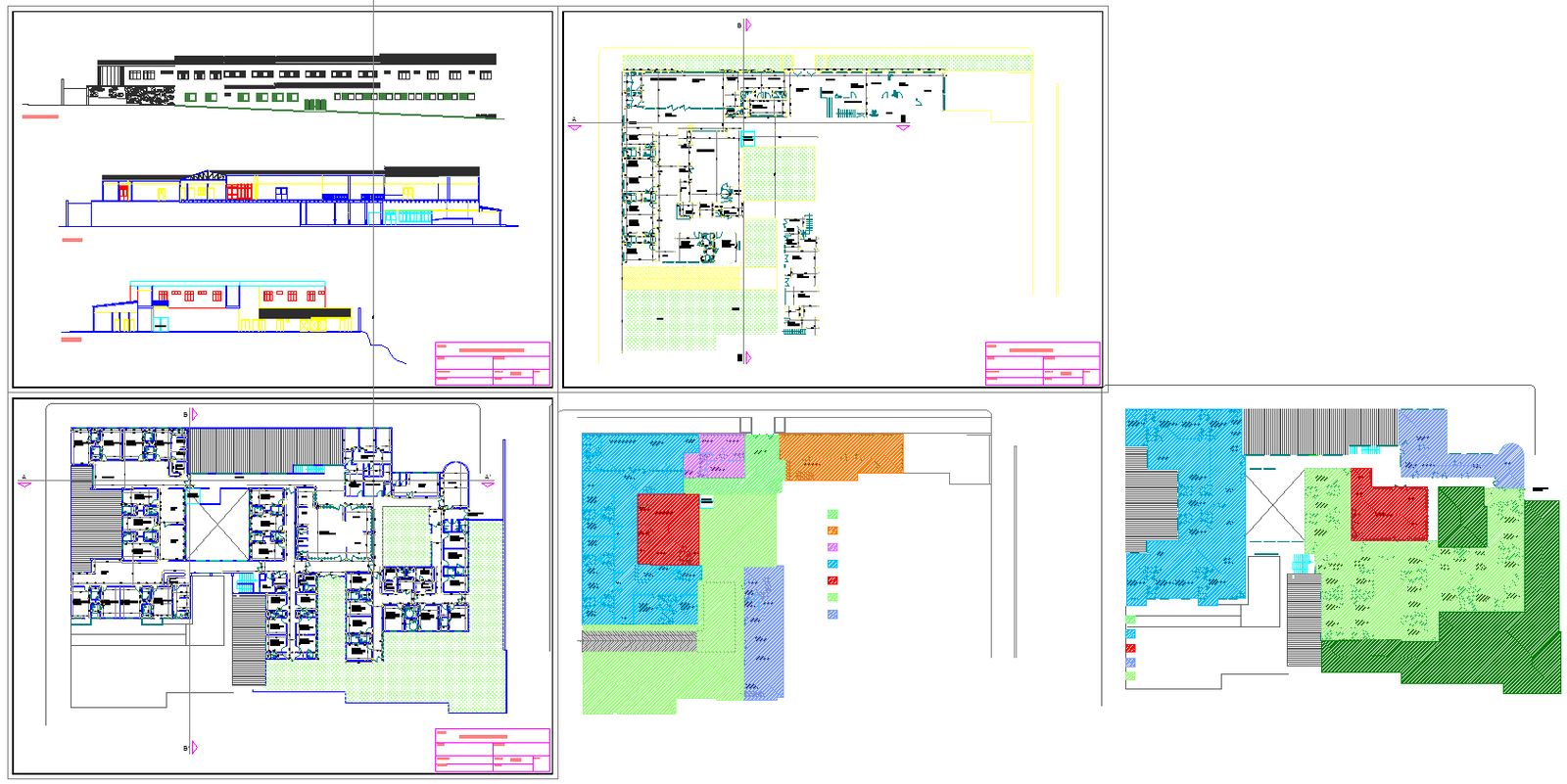 Hospital plan Drawing file
