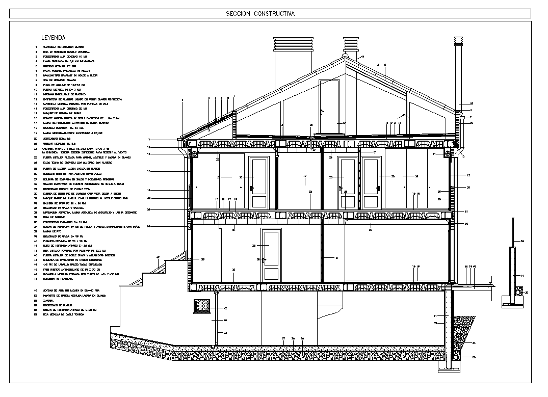 Bungalows Section design
