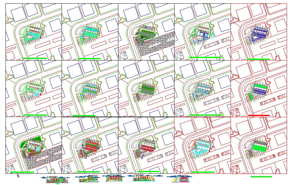 Modern plan for Hotel