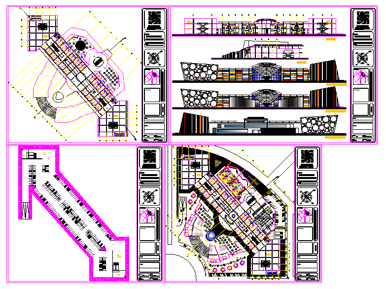 Modern Large Shopping mall