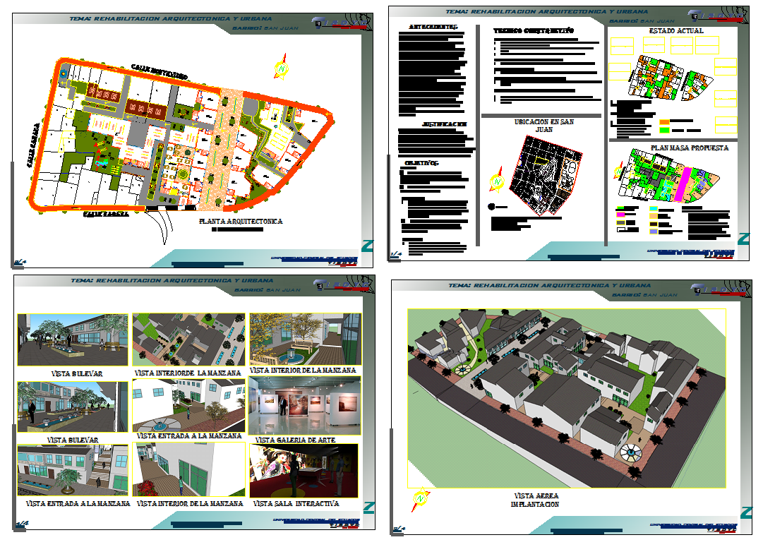Modern Mall Project DWG with Layout Plan Elevation and Section Set