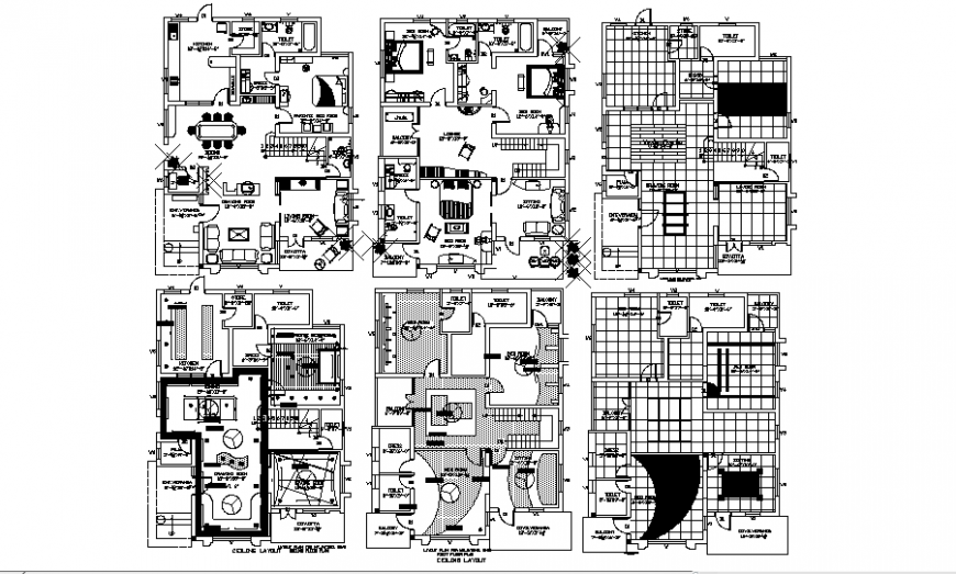 A Bungalow detail DWG file