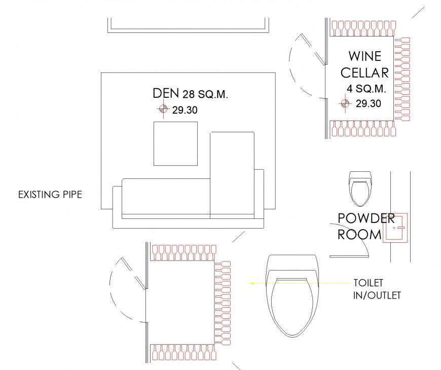 A full set of building CAD detail dwg file